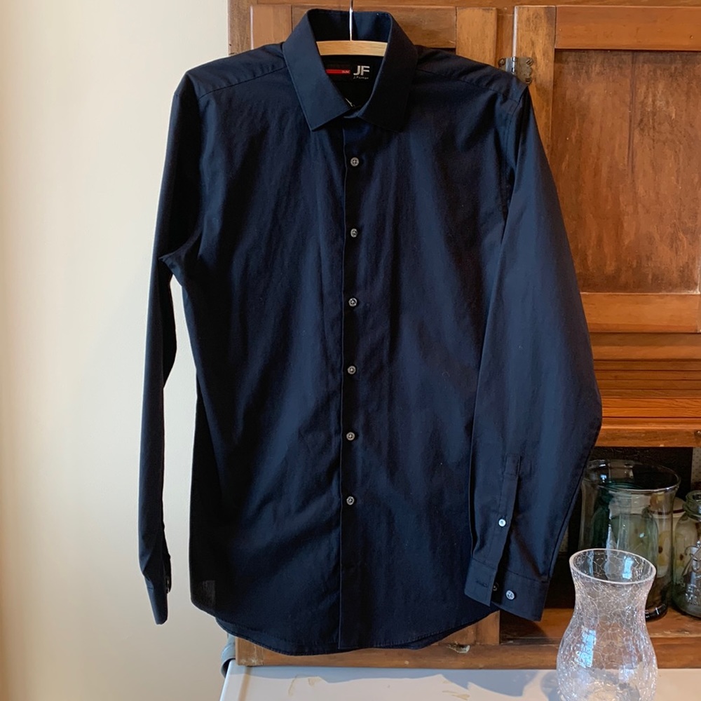 Mens black J. Ferrar dress shirt